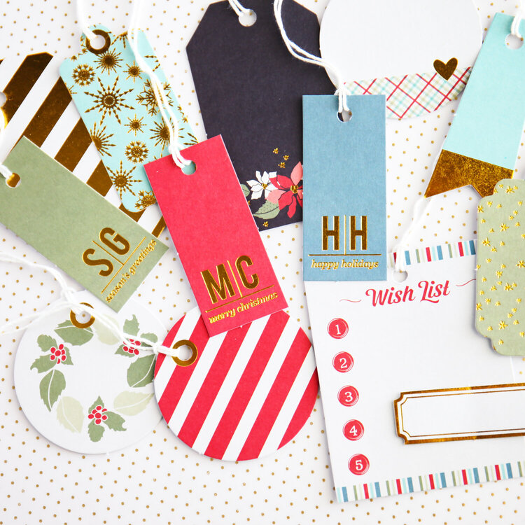 Fancy Pants Merry and Bright Tags