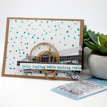 Hello Darling Card Example