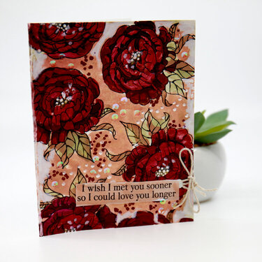 Rosy Rose Card Example