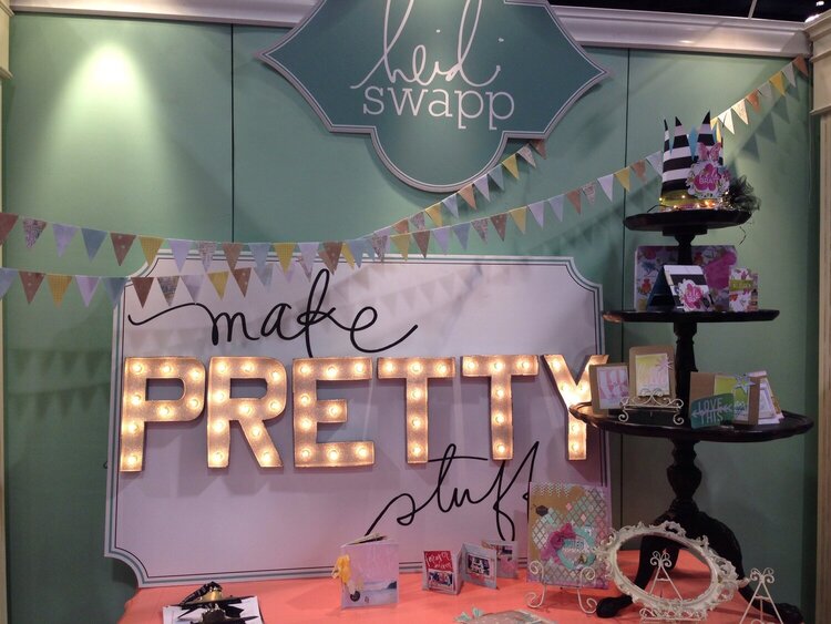 Heidi Swapp NEW CHA Winter 2014 Dreamy Collection