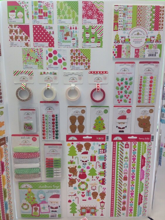 SPC Trade Show Summer 2014 Doodlebug Design Santa Express Collection