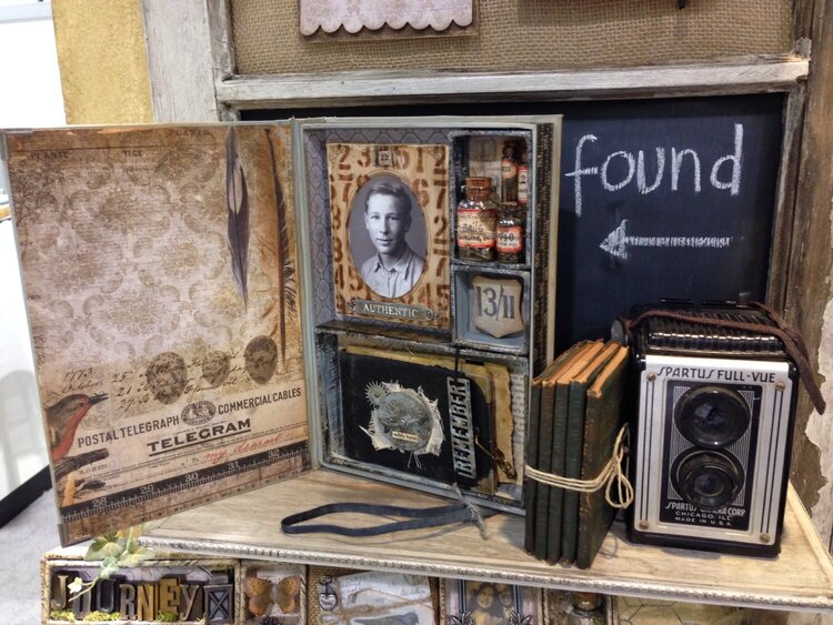 Tim Holtz Ideaology Sample Project NEW CHA Winter 2014