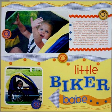Little Biker Babe