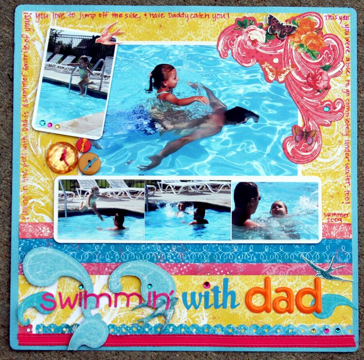 Swimmin&#039; with Dad