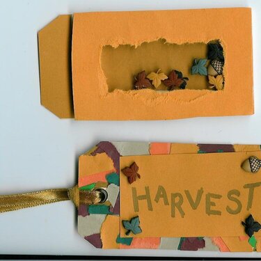 Harvest Tag and shaker