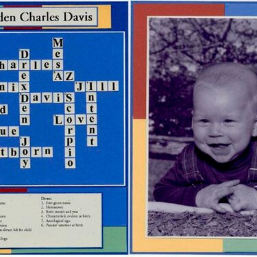 Today&#039;s Crossword Puzzle:  Drexden Charles Davis