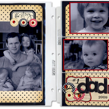 #1 Dad Layout (with tag and card incorporated)