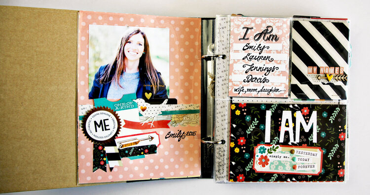 I Am _______ (My names) Page, with Matchbook Interactive Booklet