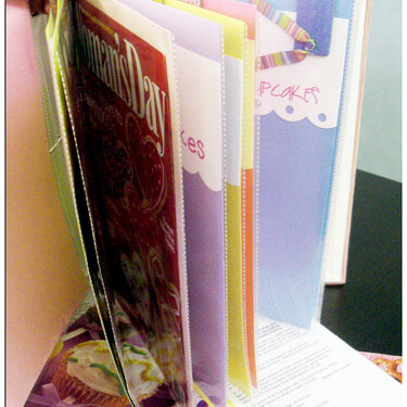 Cupcake Idea Organizer/Album - inside 3