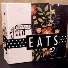 "Good Eats" Recipe Mini Album Cover