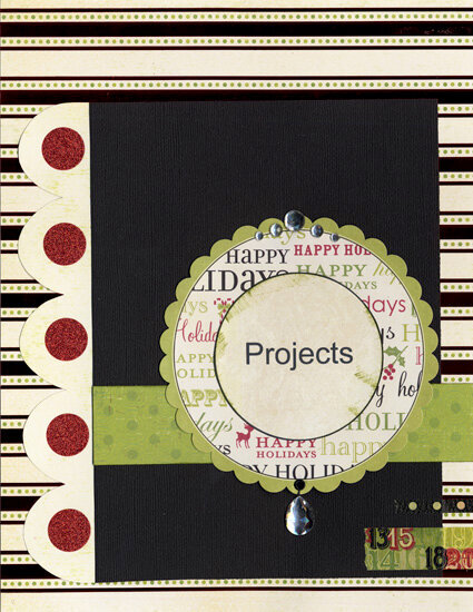 New Holiday Organizer - Projects Section Page