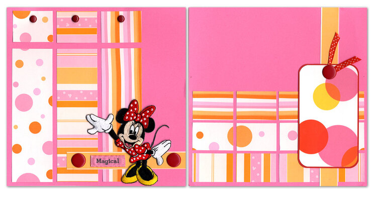 Disney *Photo-Ready* Mini-Album - pg. 8 &amp; 9