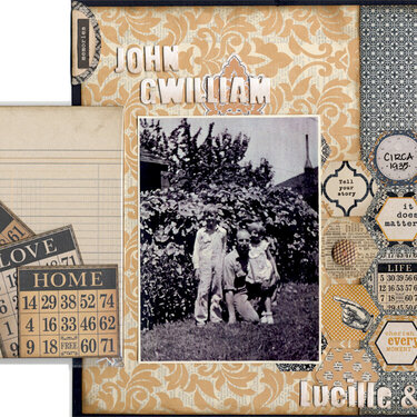John, Lucille &amp; Ray - Detail