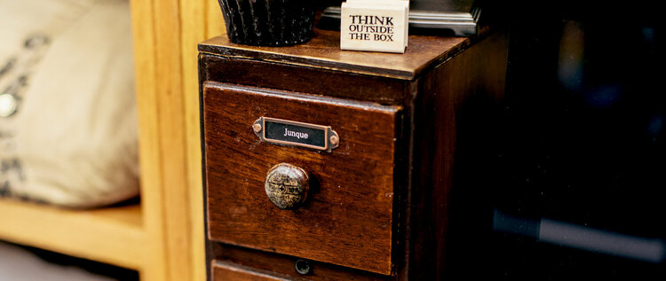 Studio - Vintage Sewing Machine Drawer Storage