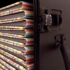 Vintage Suitcase - Photo Album Holder - Closeup1