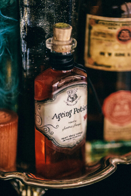 DIY Harry Potter Potions for Halloween: Ageing Potion