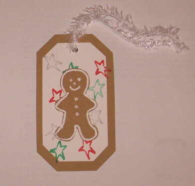 Gingerbread Tag