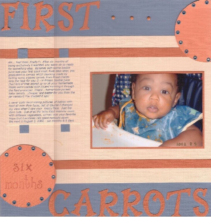 First Carrots