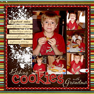 Baking Cookies with Grandma