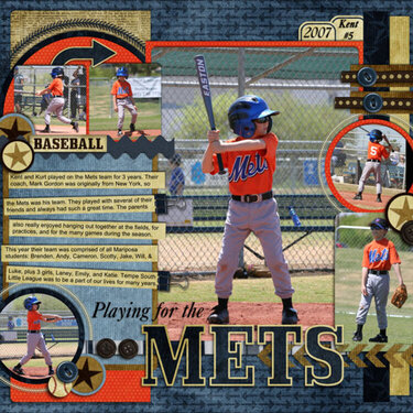 Playing for the Mets