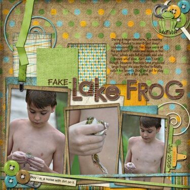 Fake Lake Frog