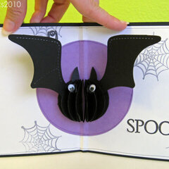 spooky bat card (inside 1) *Sizzix Bigz Pop-up Bat Die*