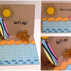have a sunny day! card (pop up)