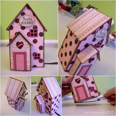 Hopes and Dreams House (for the Sizzix Triple Play Blog Hop)