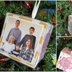 Christmas Ornament (for the Sizzix Blog Hop)
