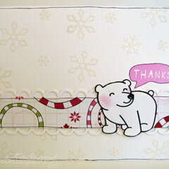 thanks card (Lawn Fawn stamps)