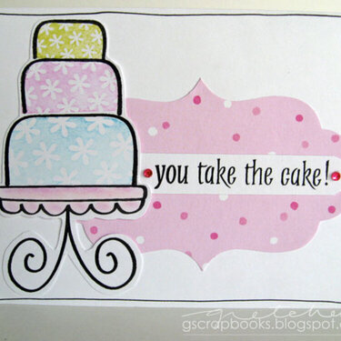 you take the cake (card)