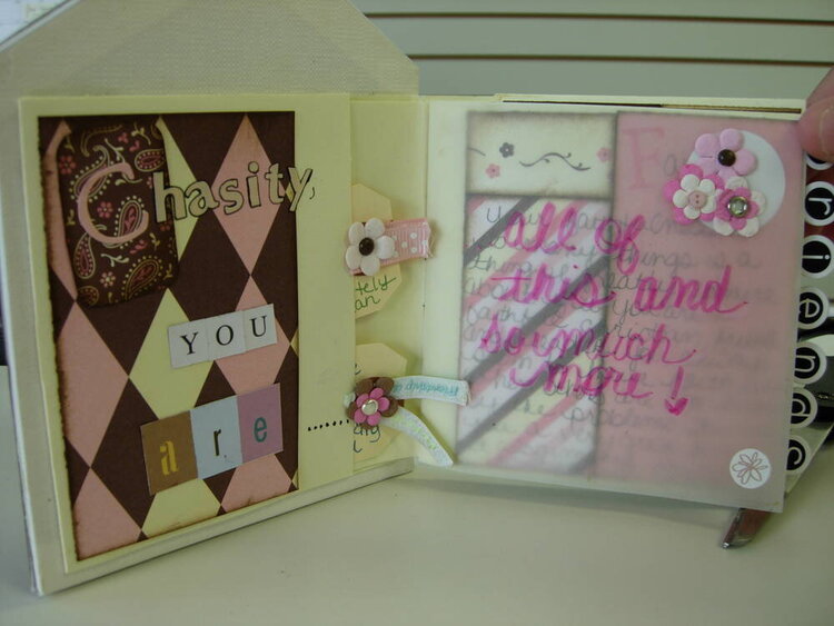 Altered Picture Frame Book