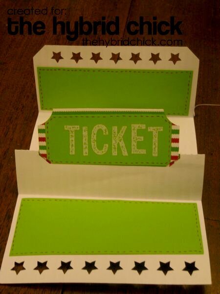 Polar Express Movie Ticket