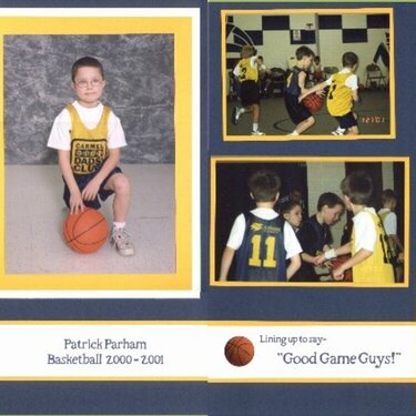 Patrick Basketball 2001