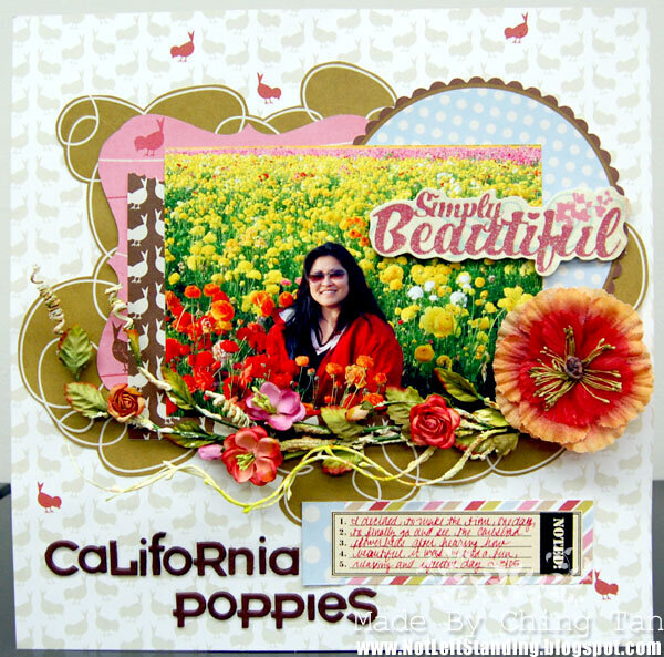 California Poppies **My Scrapbook Nook**