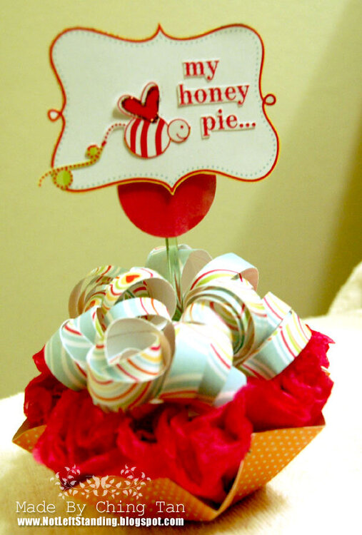 My Honey Pie Cupcake! **Embellish-Online**