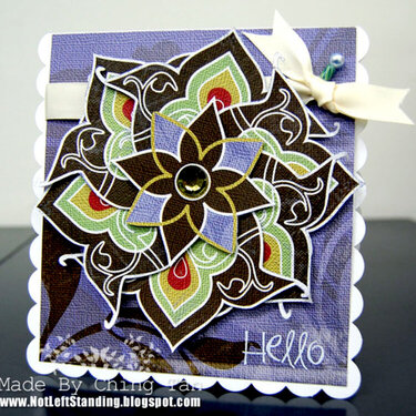 &quot;Hello&quot; Card **Marks Paper Co**