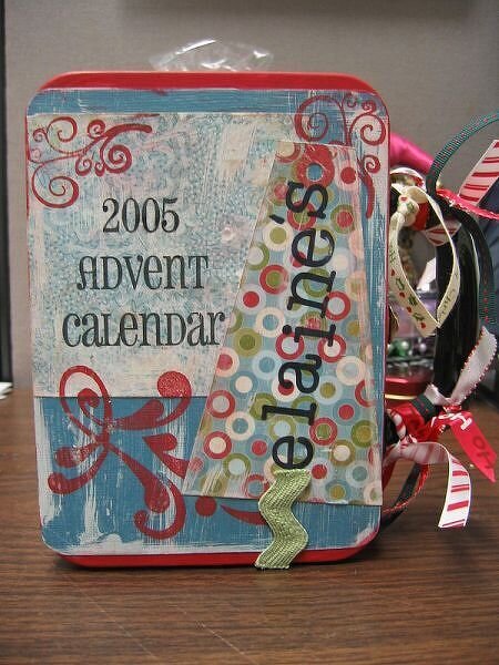 Advent Calendar Lunchbox Accordian Album **BG Blitzen**