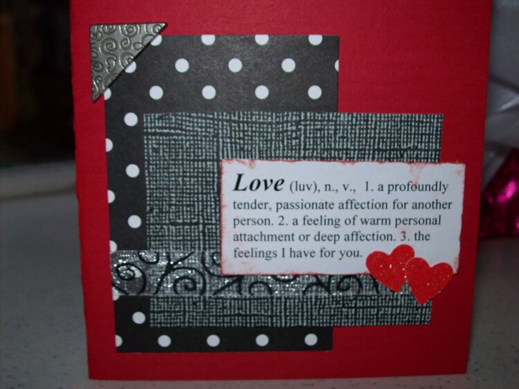 Valentine&#039;s Day Love Card