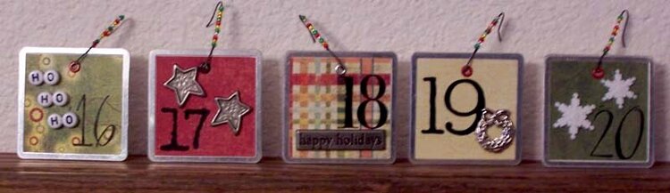 Advent Calendar Clock-Tags 4