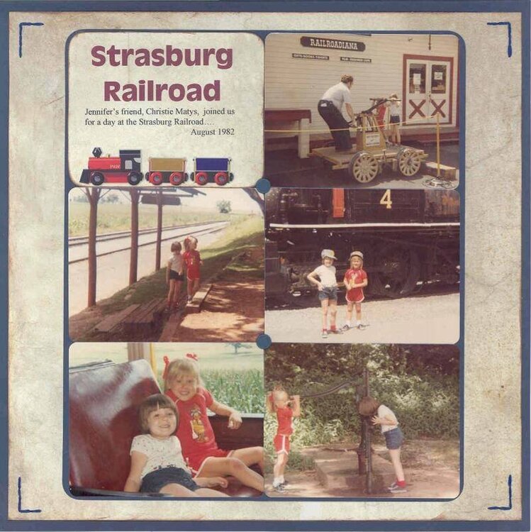 Strasburg Railroad 1982