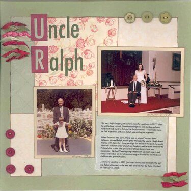 Jennifer &amp; &quot;Uncle Ralph&quot;