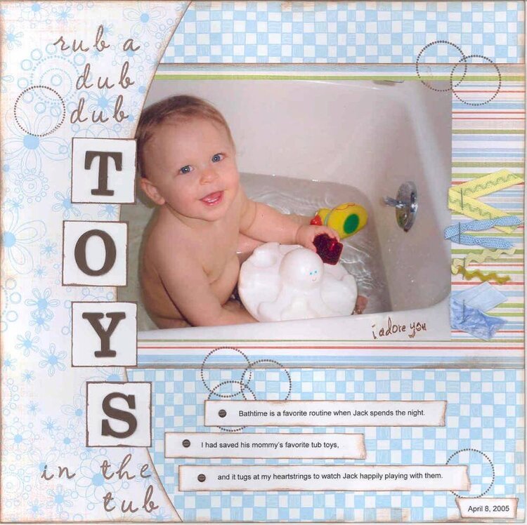 Toys In the Tub