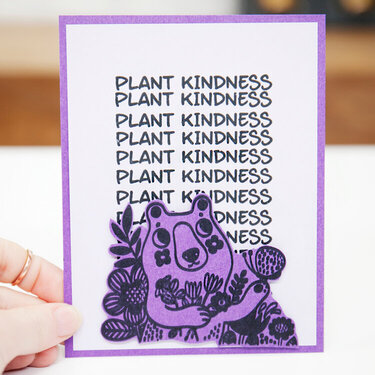 Waffle Flower - Plant Kindness Card