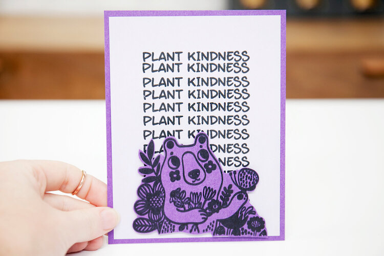 Waffle Flower - Plant Kindness Card