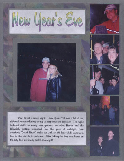 New Year&#039;s Eve 2001