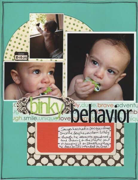 Binky Behavior