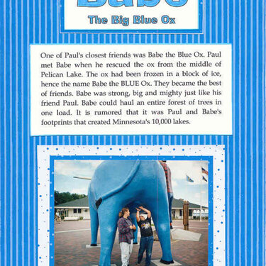 Babe, the Big Blue Ox