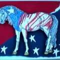 All American Horse Card