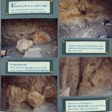 Pictograph Caves (5th in the spread)